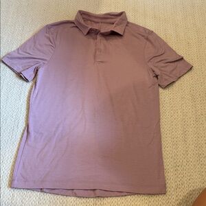 Lululemon Men's Evolution Mauve Polo Shirt